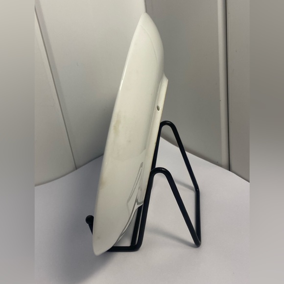 1962 Danish Winter Blue PLATE Bing & Grondah Denmark Decorative Holiday MCM Vtg - Picture 10 of 12